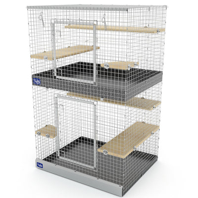 Chinchilla Mansion Second Level Upgrade Quality Cage Crafters 