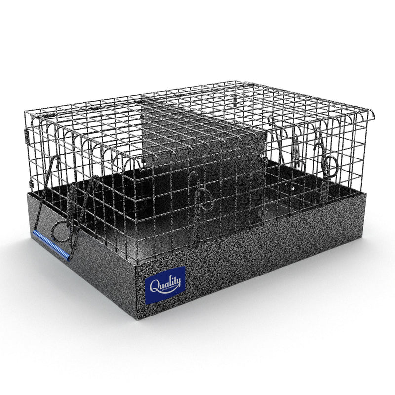 Supreme Chinchilla Carrier - Handmade in USA! Carriers Quality Cage Crafters Double Silver Vein 