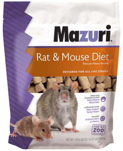 Mazuri Rat Food - 2 Lbs