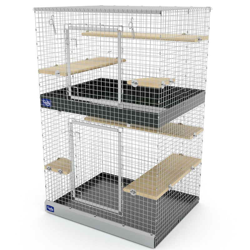 Chinchilla Mansion Second Level Upgrade Quality Cage Crafters 