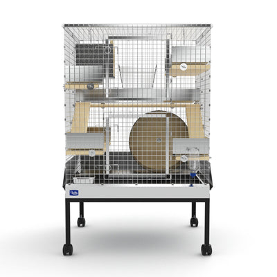 Quality Cage Crafters Galvanized Townhome - 36" Tall Deluxe Bundle
