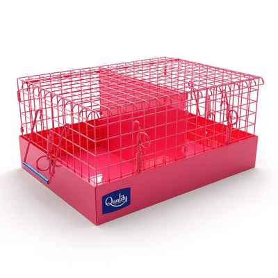 Supreme Guinea Pig Carrier Carriers Quality Cage Crafters Double Pink Yes