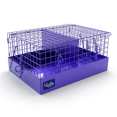 Supreme Guinea Pig Carrier Carriers Quality Cage Crafters Double Purple Yes