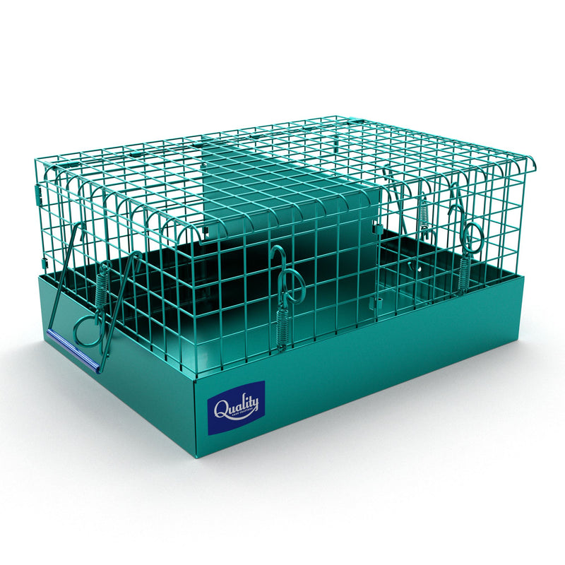 Supreme Chinchilla Carrier - Handmade in USA! Carriers Quality Cage Crafters Double Teal 