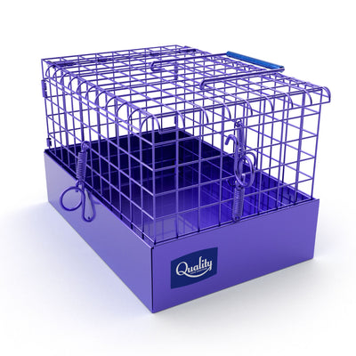 Supreme Chinchilla Carrier - Handmade in USA! Carriers Quality Cage Crafters Single Purple 
