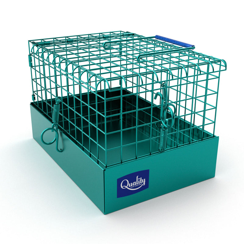 Supreme Chinchilla Carrier - Handmade in USA! Carriers Quality Cage Crafters Single Teal 