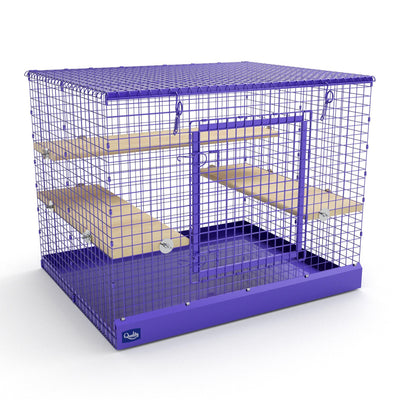 Chinchilla Mansion Chinchilla Cage - Handmade in the USA! Cages Quality Cage Crafters 