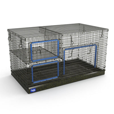 Prairie Dog Mansion - Handmade in the USA! Cages Quality Cage Crafters Complete 1 Level Stardust 
