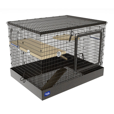 Chinchilla Travel Cage - Collapsible Cages Quality Cage Crafters Stardust 