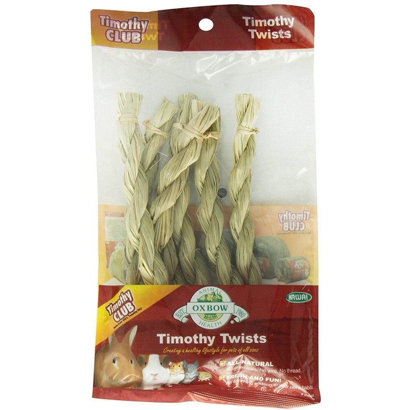 Oxbow Timothy Club Twists Hay Quality Cage Crafters 